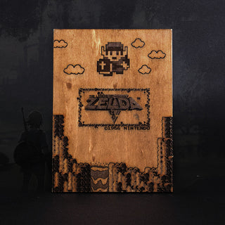 Handmade Wooden Cover: The Legend Of Zelda